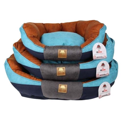 Petboss Yeni Nesil İstiridye İç Mekan S (Turkuaz-Turuncu-Lacivert) STD