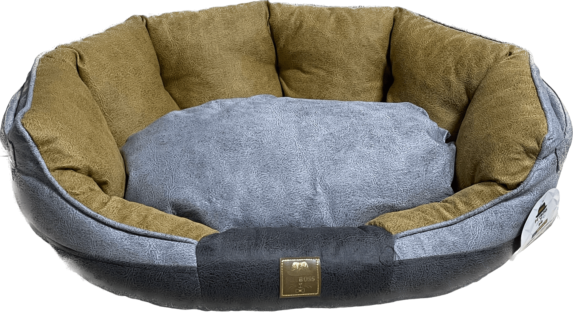 Petboss Yeni Nesil İstiridye İç Mekan M (Gri-Sarı-Antrasit)