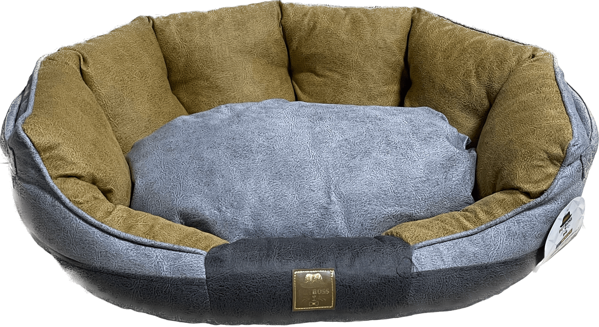 Petboss Yeni Nesil İstiridye İç Mekan M (Gri-Sarı-Antrasit)