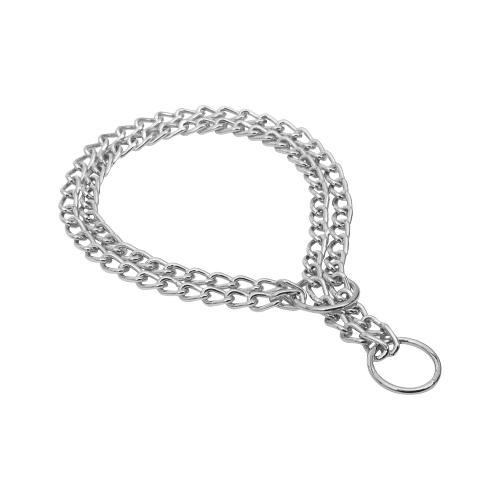 Doggie Boğmalı Duble Zincir Tasma Kromkaplama 2,5X35-45Cm