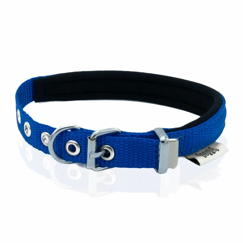 Doggie Konfor Dokuma Boyun Tasması Royalmavi 1,5X20-25Cm