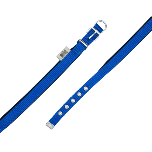 Doggie Konfor Dokuma Boyun Tasması Royalmavi 1,5X20-25Cm
