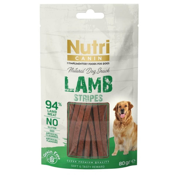 Nutri Canin Kuzulu Tahılsız Köpek Ödül Maması 80 gr