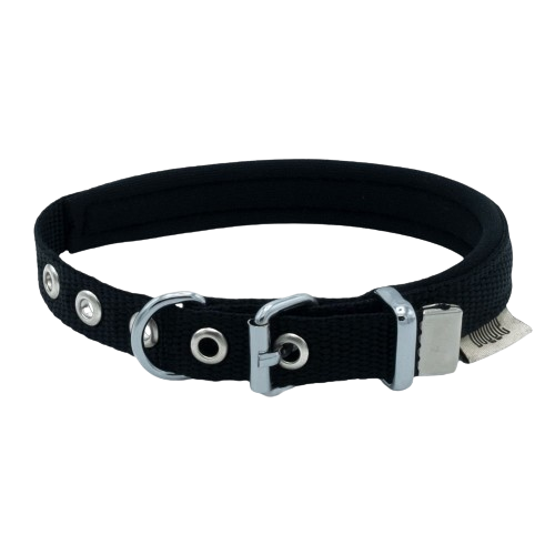 Doggie Konfor Dokuma Boyun Tasması Siyah 1,5X25-30Cm