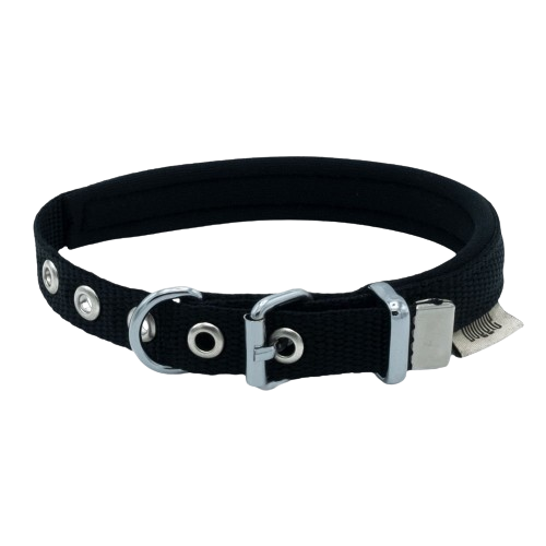 Doggie Konfor Dokuma Boyun Tasması Siyah 1,5X25-30Cm