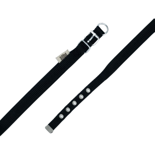 Doggie Konfor Dokuma Boyun Tasması Siyah 1,5X25-30Cm