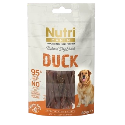 Nutri Canin Tahılsız Ördekli Köpek Ödül Maması 80 gr