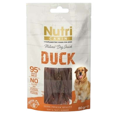 Nutri Canin Tahılsız Ördekli Köpek Ödül Maması 80 gr