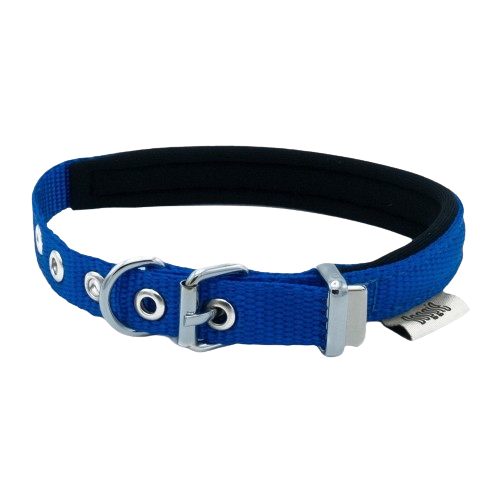 Doggie Konfor Dokuma Boyun Tasması Royalmavi 1,5X25-30Cm