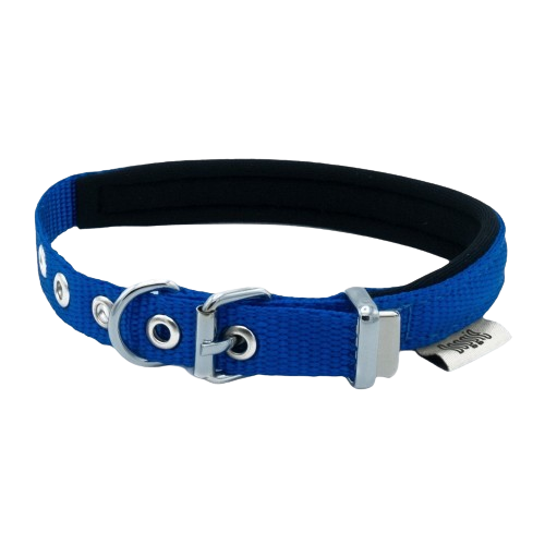 Doggie Konfor Dokuma Boyun Tasması Royalmavi 1,5X25-30Cm