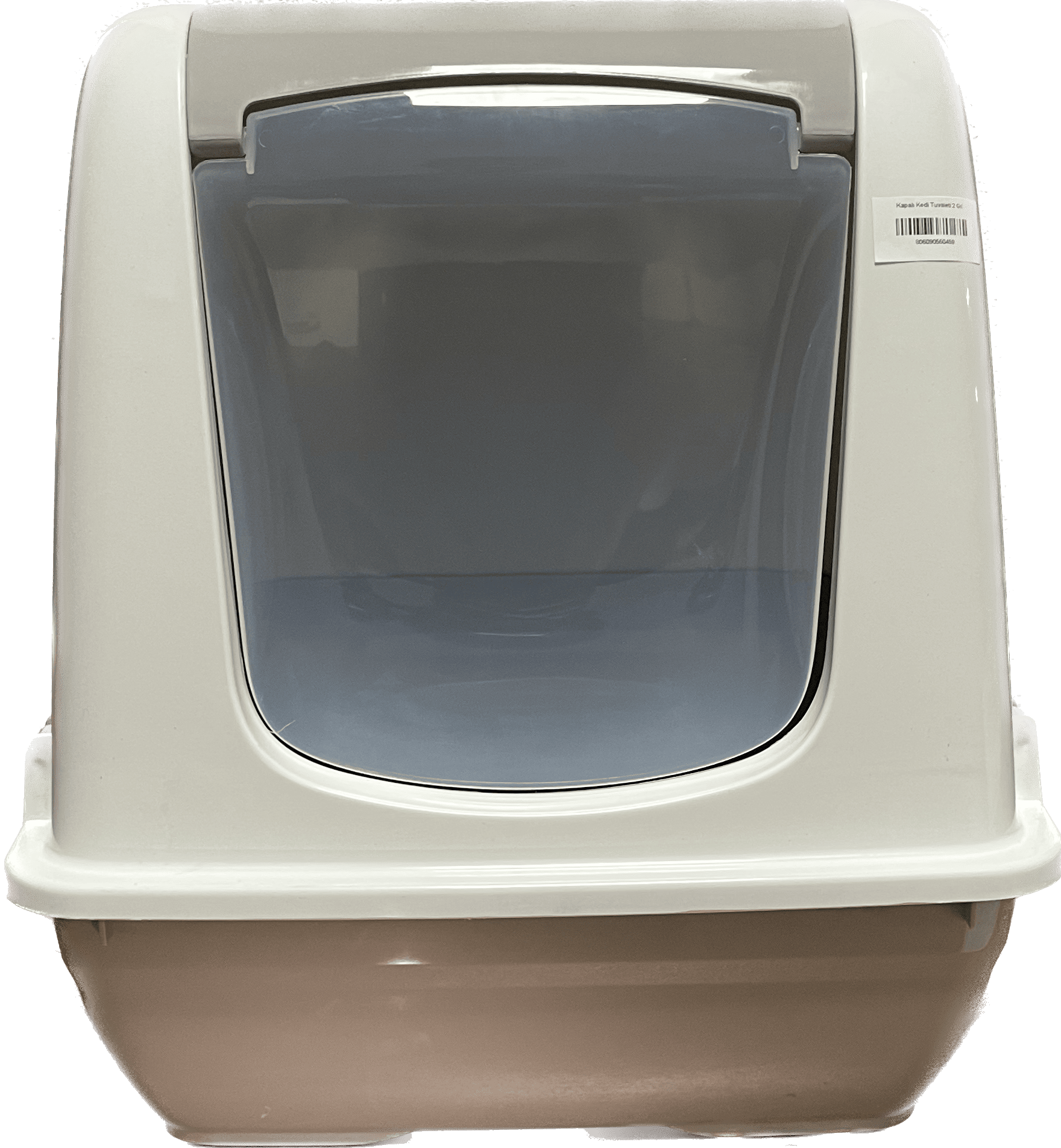 İba Pet Kapalı Kedi Tuvaleti 2 Gri