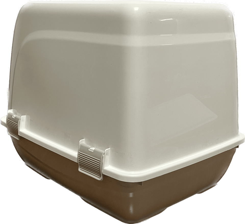 İba Pet Kapalı Kedi Tuvaleti 2 Gri