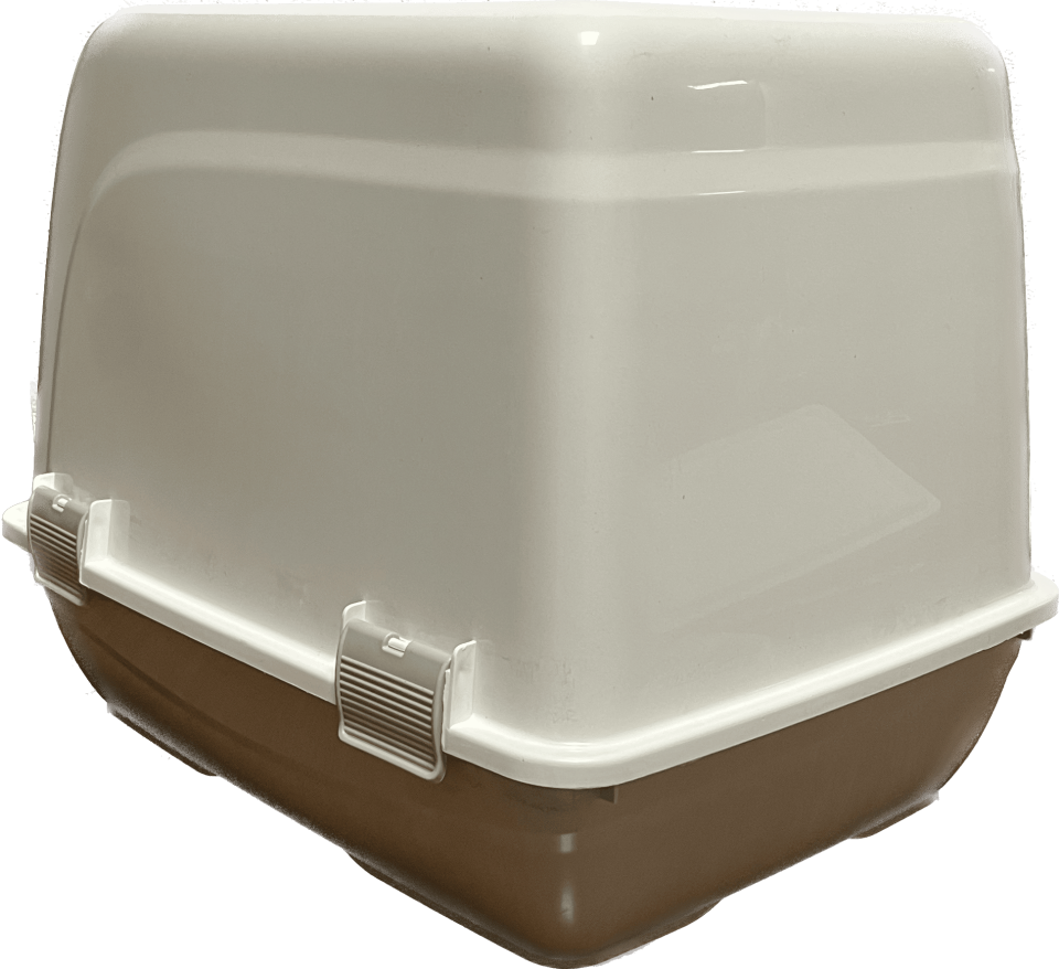 İba Pet Kapalı Kedi Tuvaleti 2 Gri