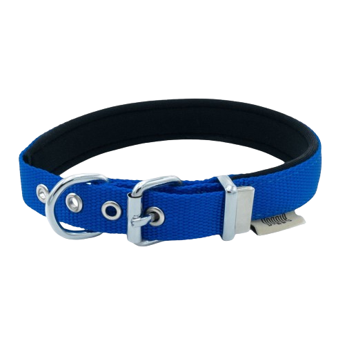 Doggie Konfor Dokuma Boyun Tasması Royalmavi 2X30-35Cm