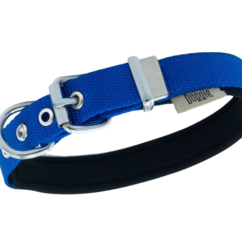 Doggie Konfor Dokuma Boyun Tasması Royalmavi 2X30-35Cm