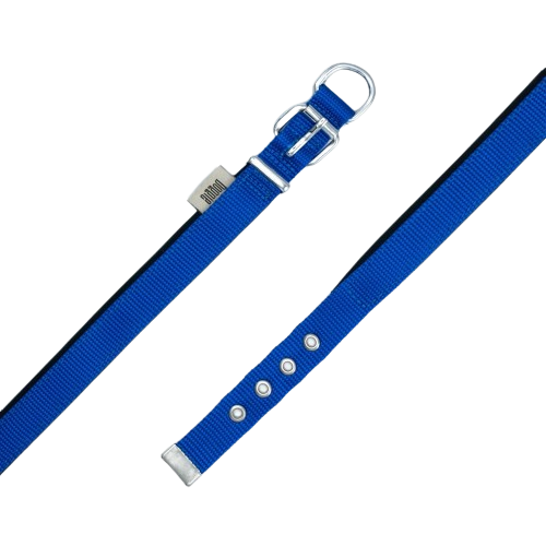 Doggie Konfor Dokuma Boyun Tasması Royalmavi 2X30-35Cm