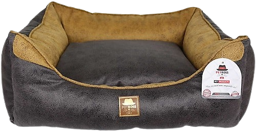 Petboss Yeni Nesil Pet Yatağı İç S (Antrasit-Sarı) STD