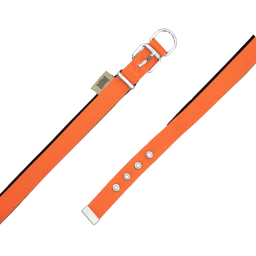 Doggie Konfor Dokuma Boyun Tasması Turuncu 2X30-35Cm