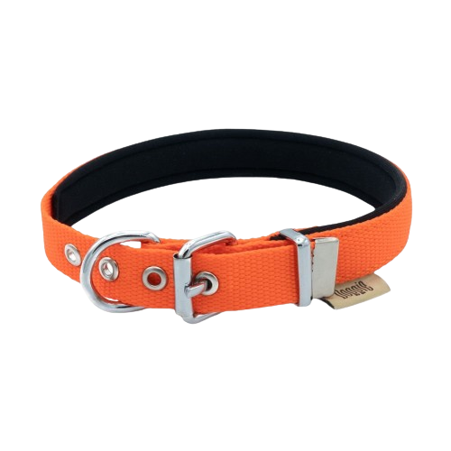 Doggie Konfor Dokuma Boyun Tasması Turuncu 2X35-40Cm