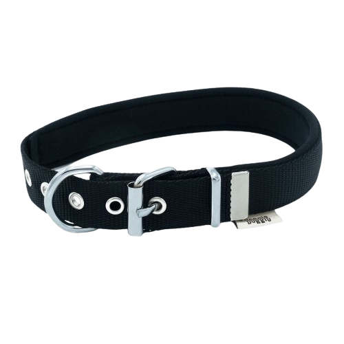 Doggie Konfor Dokuma Boyun Tasması Siyah 2,5X37-45Cm