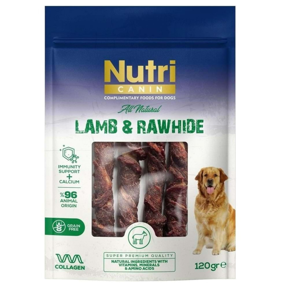 Nutri Canin Kuzulu Sargılı Kemik 120 g