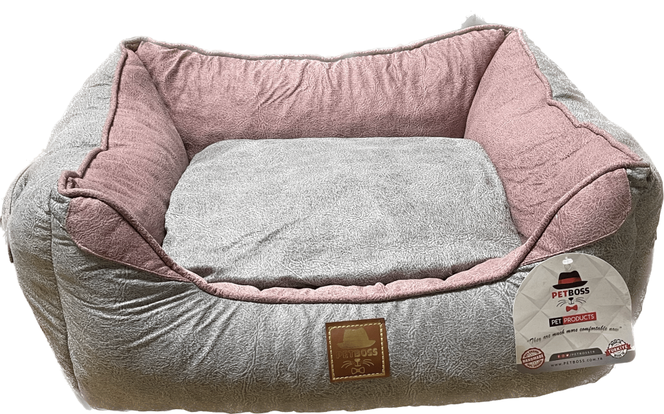 Petboss Yeni Nesil Üçlü Set İç M (Pembe-Gri)