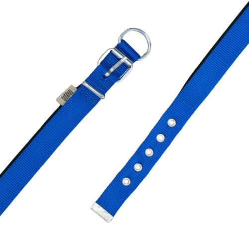 Doggie Konfor Dokuma Boyun Tasması Royalmavi 2,5X37-45Cm