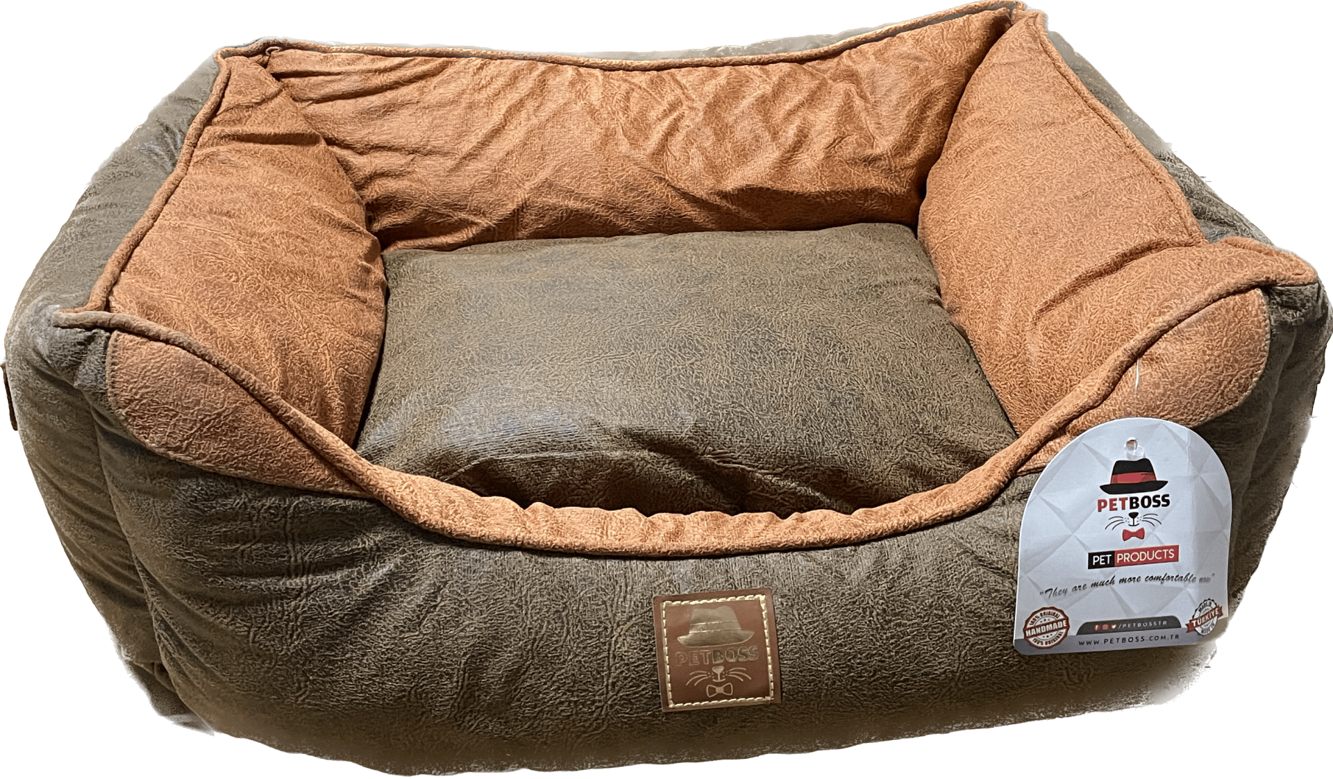 Petboss Yeni Nesil Üçlü Set İç M (Turuncu-Kahverengi)