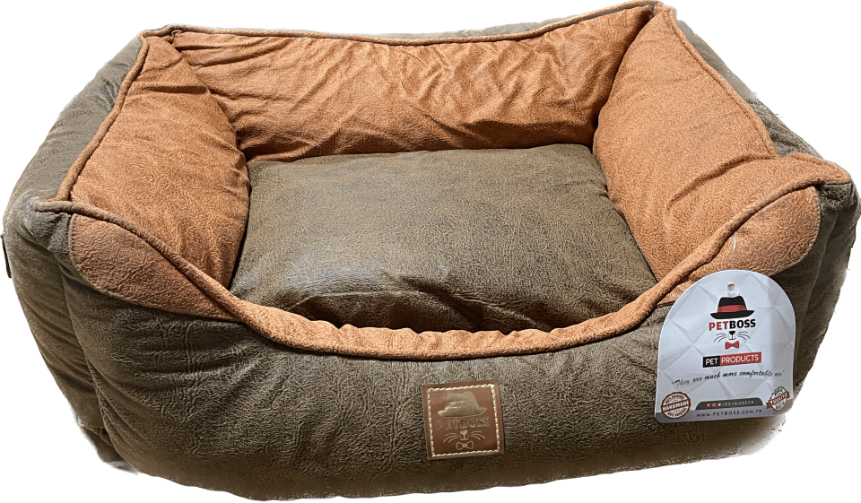 Petboss Yeni Nesil Pet Yatağı İç M (Turuncu-Kahverengi)