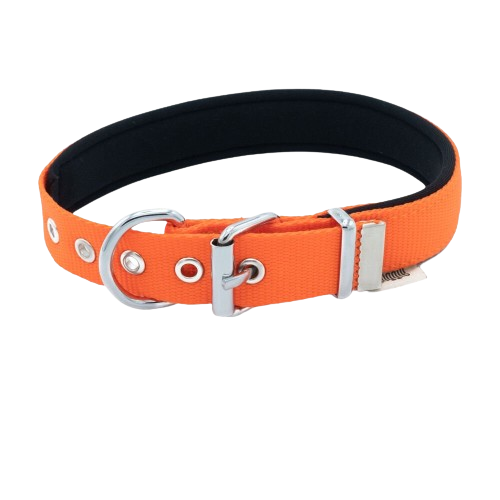 Doggie Konfor Dokuma Boyun Tasması Turuncu 2,5X37-45Cm