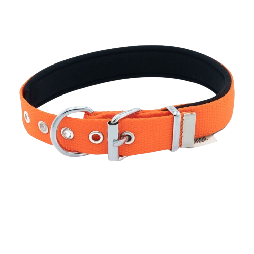 Doggie Konfor Dokuma Boyun Tasması Turuncu 2,5X37-45Cm