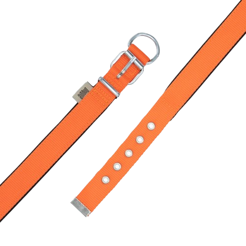 Doggie Konfor Dokuma Boyun Tasması Turuncu 2,5X37-45Cm