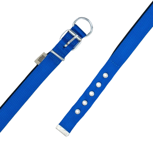 Doggie Konfor Dokuma Boyun Tasması Royalmavi 2,5X42-50Cm