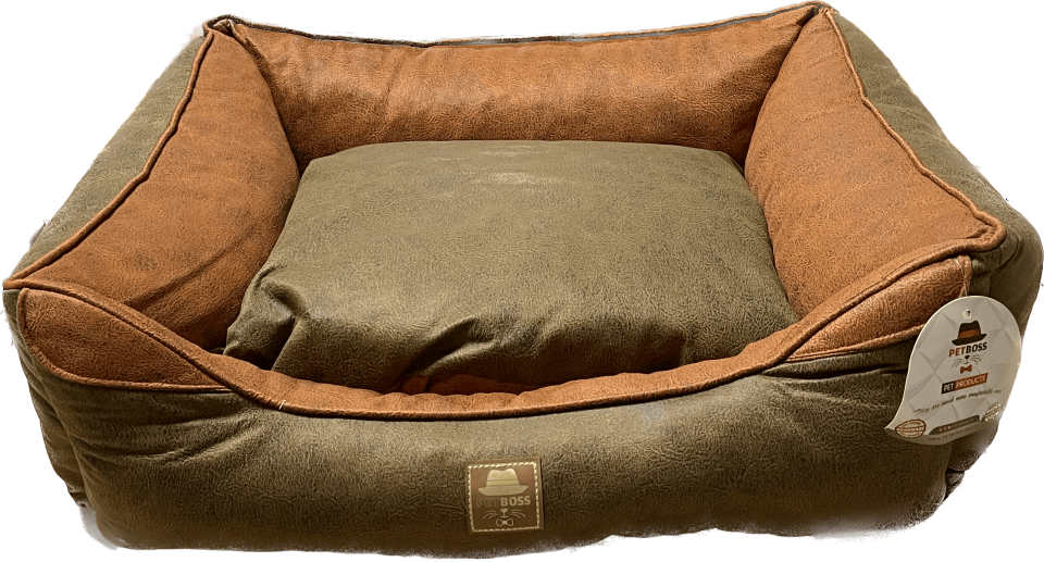 Petboss Yeni Nesil Pet Yatağı İç L (Turuncu-Kahverengi)