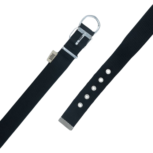 Doggie Konfor Dokuma Boyun Tasması Siyah 3X42-50Cm