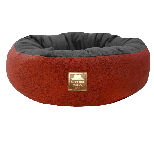 Petboss Çift Taraflı Simit (Kırmızı-Antrasit)