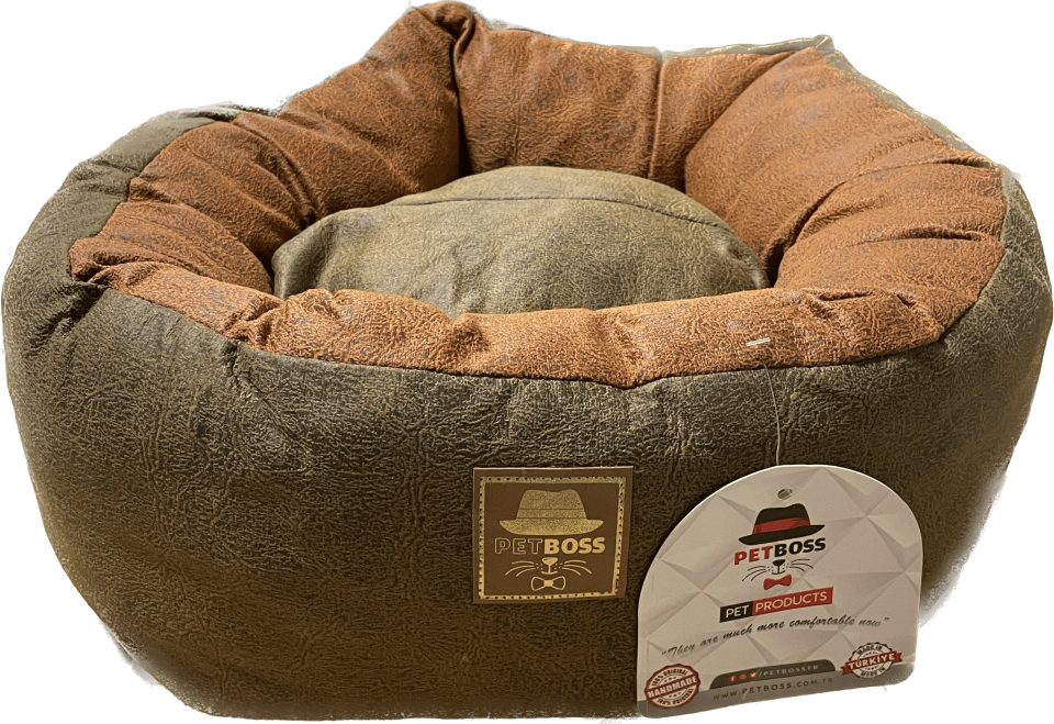 Petboss Çift Taraflı Simit (Kahverengi-Turuncu)