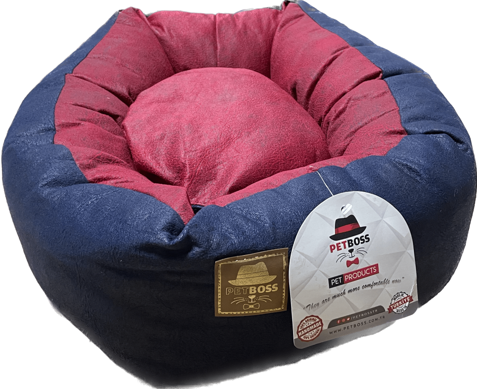 Petboss Çift Taraflı Simit (Lacivert-Kırmızı)