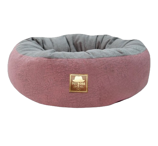 Petboss Çift Taraflı Simit (Pembe-Gri)