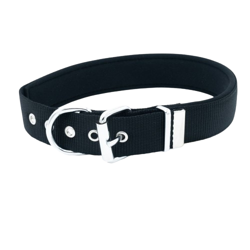 Doggie Konfor Dokuma Boyun Tasması Siyah 3X47-55Cm