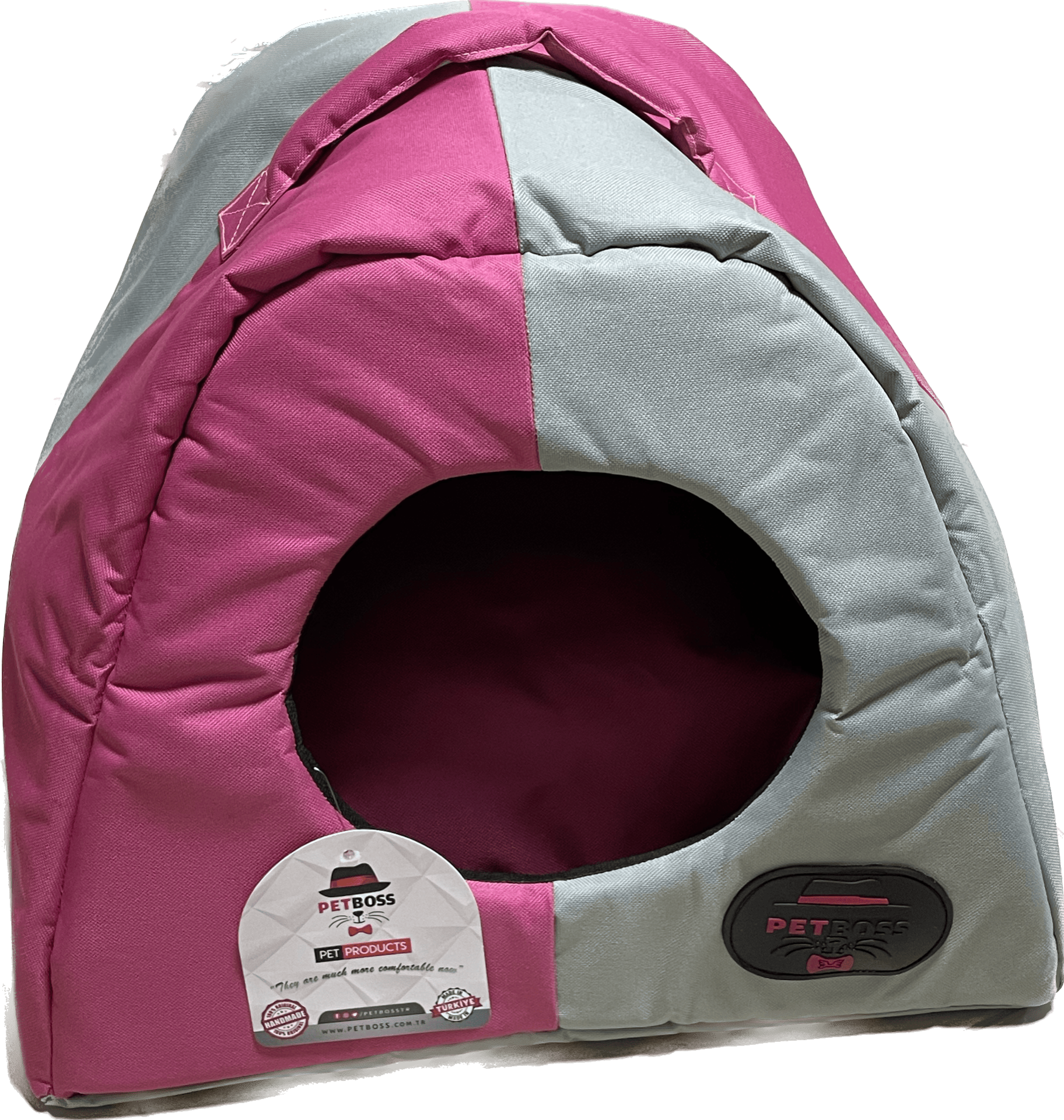 Petboss Damalı Varıo Dış Mekan (Pembe-Gri)