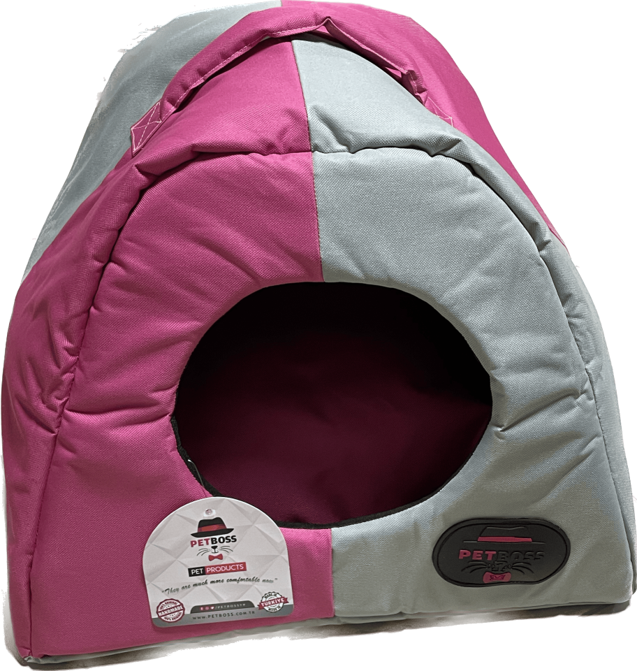 Petboss Damalı Varıo Dış Mekan (Pembe-Gri)