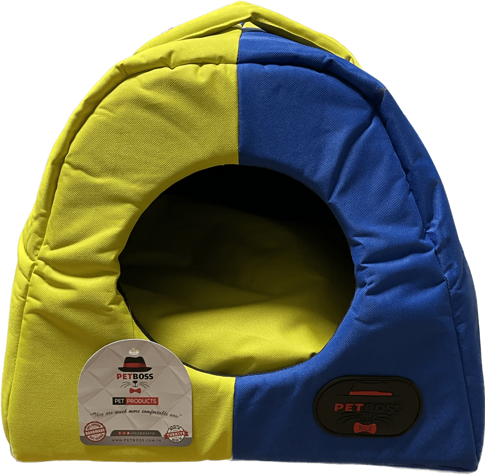 Petboss Damalı Varıo Dış Mekan (Sarı-Mavi)