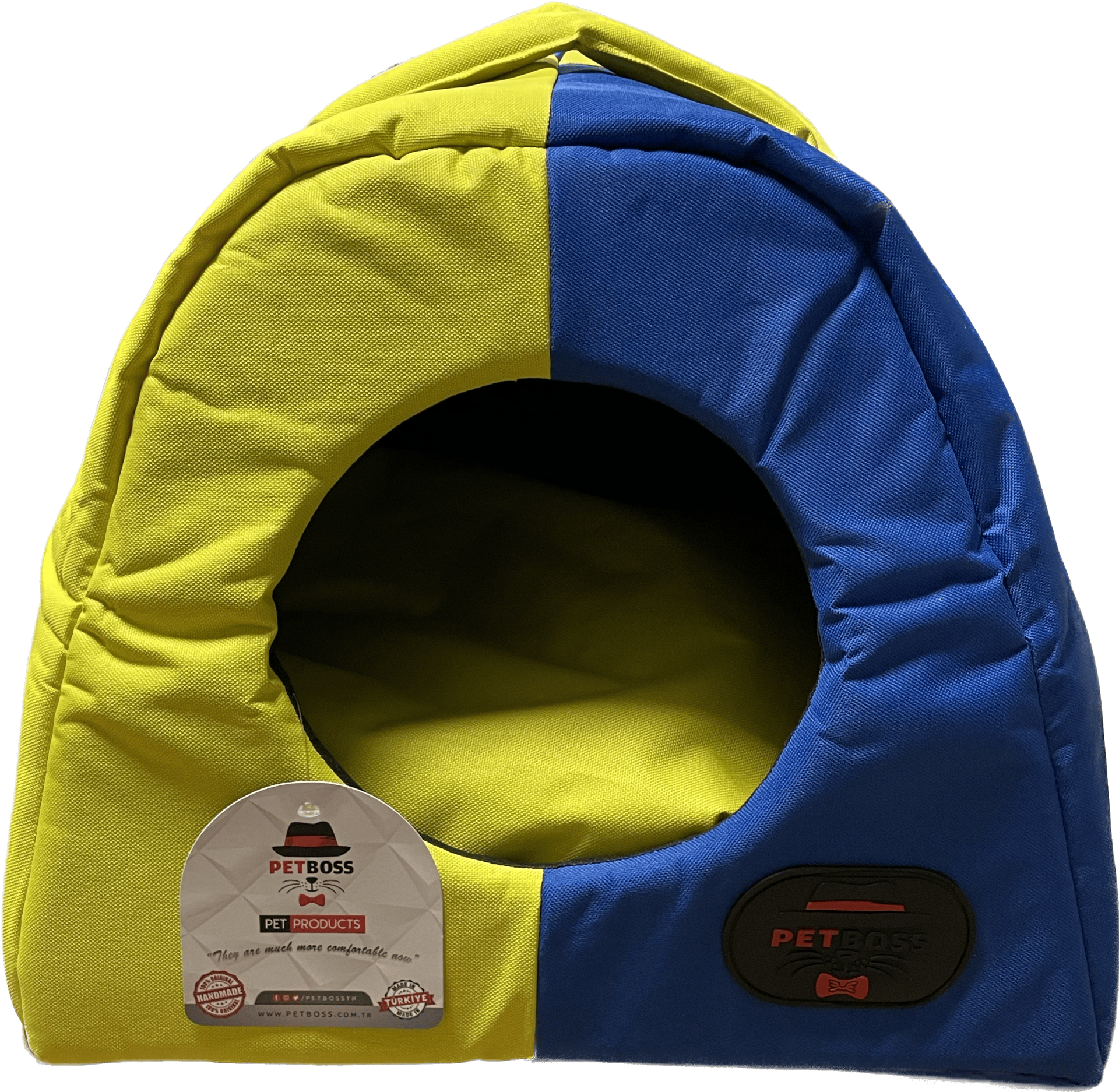 Petboss Damalı Varıo Dış Mekan (Sarı-Mavi)