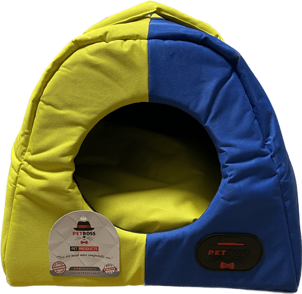 Petboss Damalı Varıo Dış Mekan (Sarı-Mavi)