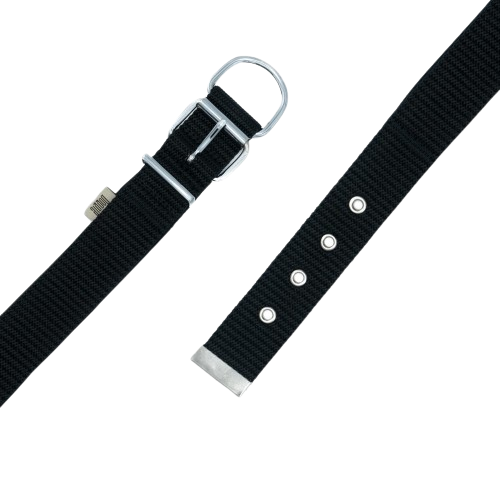 Doggie Konfor Dokuma Boyun Tasması Siyah 4X57-65Cm