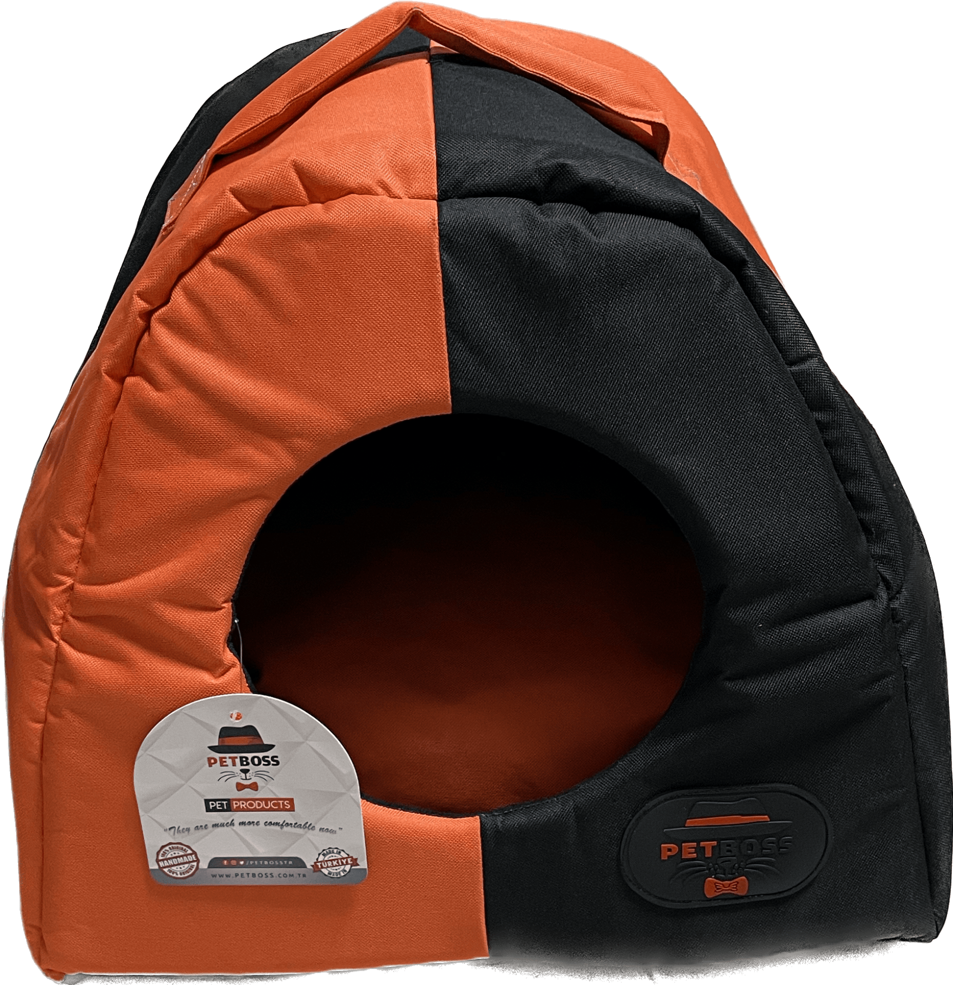 Petboss Damalı Varıo Dış Mekan (Turuncu-Siyah)