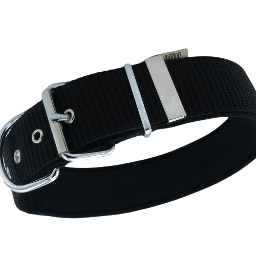 Doggie Konfor Dokuma Boyun Tasması Siyah 5X60-70Cm