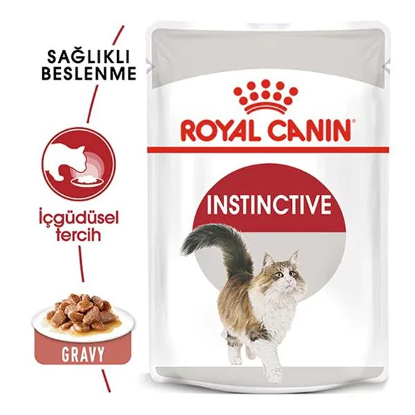 Royal Canin Instinctive Gravy Yetişkin Kedi Yaş Maması 85 gr