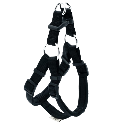 Doggie Konfor Dokuma Ronin Göğüs Tasması Siyah 1,5X35-40Cm